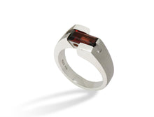 Load image into Gallery viewer, Amethyst and Blue Topaz ring in sterling silver by Joryel Vera, style R6979 - view 2