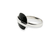 Load image into Gallery viewer, Black Onyx ring in sterling silver by Joryel Vera, style R3506 - view 2