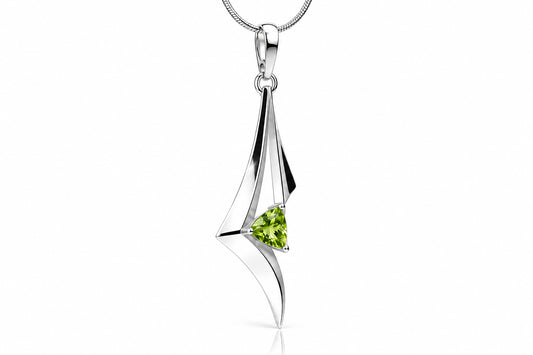 Amethyst and Blue Topaz pendant in sterling silver by Joryel Vera, style P7327 - view 3