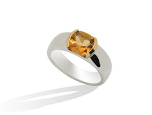 Load image into Gallery viewer, Amethyst and Blue Topaz ring in sterling silver by Joryel Vera, style R6096 - view 5