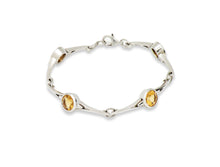 Load image into Gallery viewer, Amethyst and Blue Topaz bracelet in sterling silver by Joryel Vera, style B2388 - view 4