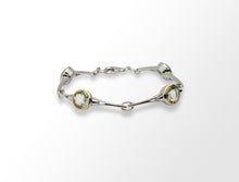 Load image into Gallery viewer, Amethyst and Blue Topaz bracelet in sterling silver by Joryel Vera, style B2388 - view 5