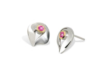 Load image into Gallery viewer, Amethyst and Blue Topaz earrings in sterling silver by Joryel Vera, style E9296