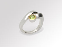 Load image into Gallery viewer, Amethyst and Blue Topaz ring in sterling silver by Joryel Vera, style R6984 - view 4