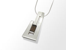 Load image into Gallery viewer, Amethyst and Blue Topaz pendant in sterling silver by Joryel Vera, style P7313 - view 6