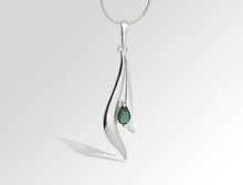 Load image into Gallery viewer, Amethyst and Blue Topaz pendant in sterling silver by Joryel Vera, style P7326 - view 2