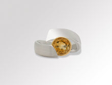 Load image into Gallery viewer, Amethyst and Blue Topaz ring in sterling silver by Joryel Vera, style R6980 - view 3