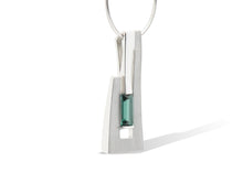 Load image into Gallery viewer, Amethyst and Blue Topaz pendant in sterling silver by Joryel Vera, style P7313 - view 5