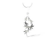 Load image into Gallery viewer, Iolite and White Topaz pendant in sterling silver by Joryel Vera, style P7324 - view 3