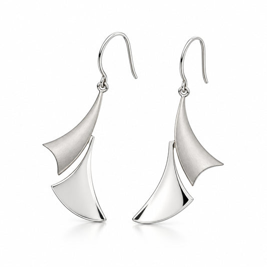 Sterling silver earrings by Joryel Vera, style E9294