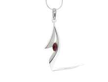 Load image into Gallery viewer, Blue Topaz and Amethyst pendant in sterling silver by Joryel Vera, style P7325 - view 3