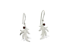 Load image into Gallery viewer, Garnet and Iolite earrings in sterling silver by Joryel Vera, style E9304 - view 3