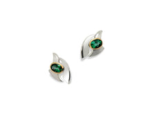 Load image into Gallery viewer, Blue Topaz and London Blue Topaz earrings in sterling silver by Joryel Vera, style E9328 - view 7