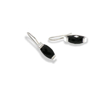 Load image into Gallery viewer, Black Onyx earrings in sterling silver by Joryel Vera, style E3882