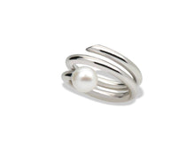 Load image into Gallery viewer, Cultured Pearl ring in sterling silver by Joryel Vera, style R3968