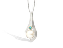 Load image into Gallery viewer, P7361 MABE PEARL &amp; GEMSTONE PENDANT