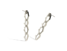 Load image into Gallery viewer, Diamond jewelry set in sterling silver by Joryel Vera - view 3