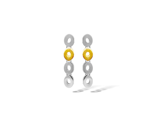 Sterling silver earrings by Joryel Vera, style E4818