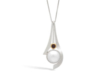 Load image into Gallery viewer, P7361 MABE PEARL &amp; GEMSTONE PENDANT
