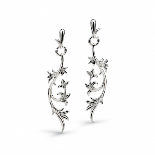 Sterling silver earrings by Joryel Vera, style E9347