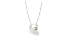 Load image into Gallery viewer, Amethyst and Blue Topaz pendant in sterling silver by Joryel Vera, style P1606 - view 5