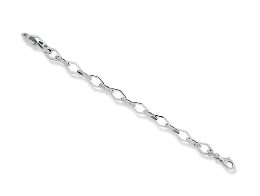 Diamond bracelet in sterling silver by Joryel Vera, style B1273 - view 2