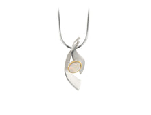 Load image into Gallery viewer, Amethyst and Blue Topaz pendant in sterling silver by Joryel Vera, style P7342 - view 3