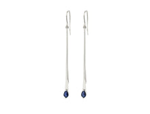 Load image into Gallery viewer, Citrine and Green Quartz earrings in sterling silver by Joryel Vera, style E9895 - view 3