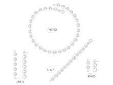 Load image into Gallery viewer, Sterling silver jewelry set by Joryel Vera - view 2