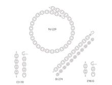 Load image into Gallery viewer, Sterling silver jewelry set by Joryel Vera