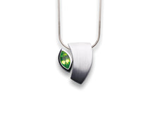 Load image into Gallery viewer, Peridot and Amethyst pendant in sterling silver by Joryel Vera, style P3828