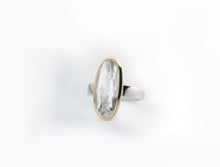 Load image into Gallery viewer, Rock Crystal ring in sterling silver by Joryel Vera, style R4972
