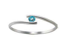 Load image into Gallery viewer, Amethyst and Blue Topaz bracelet in sterling silver by Joryel Vera, style B1686 - view 10