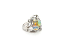 Load image into Gallery viewer, Opal ring in sterling silver by Joryel Vera, style R7261
