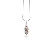 Load image into Gallery viewer, Tourmalated Quartz pendant in sterling silver by Joryel Vera, style P7344 - view 2