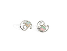 Load image into Gallery viewer, Opal earrings in sterling silver by Joryel Vera, style E9882