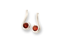 Load image into Gallery viewer, Amethyst and Blue Topaz earrings in sterling silver by Joryel Vera, style E6425 - view 5