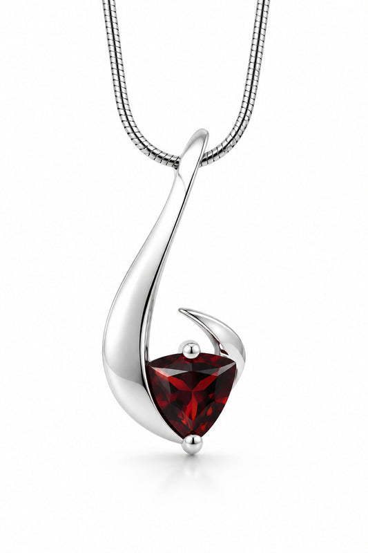 Blue Topaz and Iolite pendant in sterling silver by Joryel Vera, style P7311