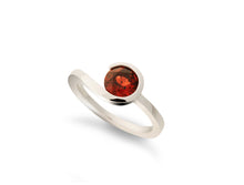 Load image into Gallery viewer, Amethyst and Blue Topaz ring in sterling silver by Joryel Vera, style R4285 - view 5