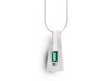 Load image into Gallery viewer, Amethyst and Blue Topaz pendant in sterling silver by Joryel Vera, style P7313 - view 8