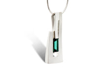 Load image into Gallery viewer, Amethyst and Blue Topaz pendant in sterling silver by Joryel Vera, style P7313 - view 7