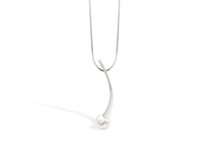 Load image into Gallery viewer, Amethyst and Blue Topaz pendant in sterling silver by Joryel Vera, style SET163 - view 3
