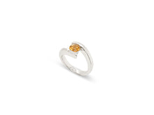 Load image into Gallery viewer, Amethyst and Blue Topaz ring in sterling silver by Joryel Vera, style R3266 - view 6