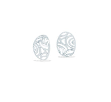 Load image into Gallery viewer, Sterling silver earrings by Joryel Vera, style E21409 - view 2