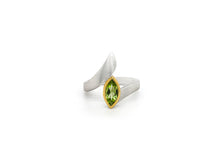 Load image into Gallery viewer, Blue Topaz and Garnet ring in sterling silver by Joryel Vera, style R5832 - view 6