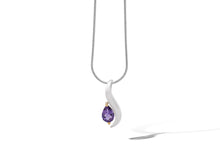 Load image into Gallery viewer, London Blue Topaz and Blue Topaz pendant in sterling silver by Joryel Vera, style P7310 - view 3