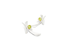 Load image into Gallery viewer, Amethyst and Blue Topaz earrings in sterling silver by Joryel Vera, style E7369 - view 6