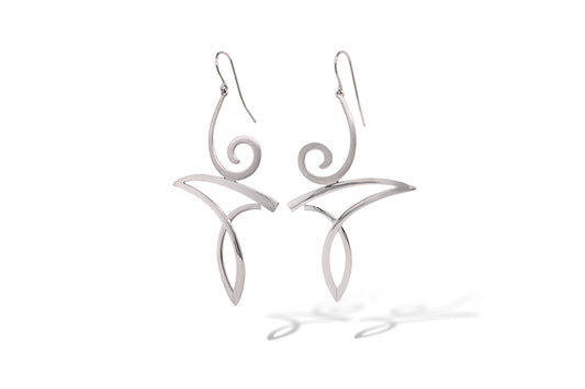 Sterling silver earrings by Joryel Vera, style E9833
