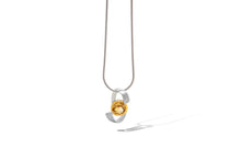 Load image into Gallery viewer, Amethyst and Blue Topaz pendant in sterling silver by Joryel Vera, style P7314 - view 7