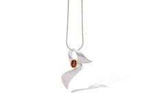 Load image into Gallery viewer, Amethyst and Blue Topaz pendant in sterling silver by Joryel Vera, style P5226 - view 5